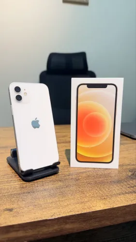 iPhone 12 128GB Branco Completo Impecável c/ Nota Fiscal