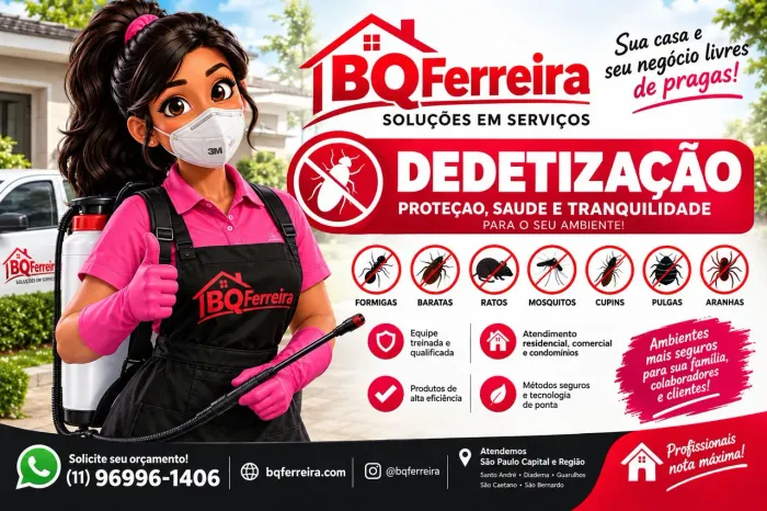 Dedetização que você irá ficar maravilhado