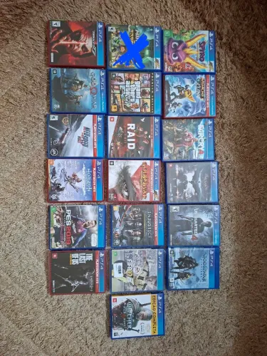 18 Jogos Ps4,Todos Em Estado De Novo.