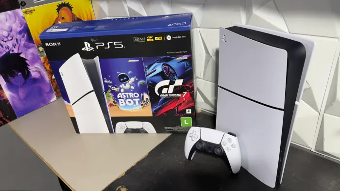 PlayStation 5 slim Digital 825GB - R$ 3.999 PIX - cartão em 21x consultar