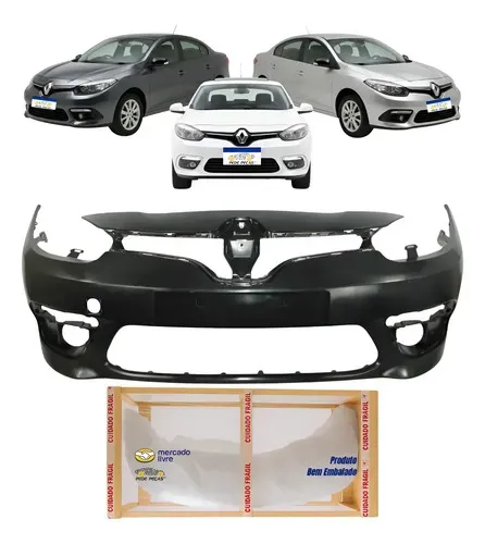 Parachoque Dianteiro Fluence 2015 A 2018 Dynamique Novo Preto
