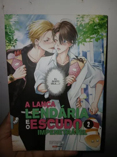 DESAPEGO! Manga A Lança Lendária e o Escudo Impenetrável Vol. 2