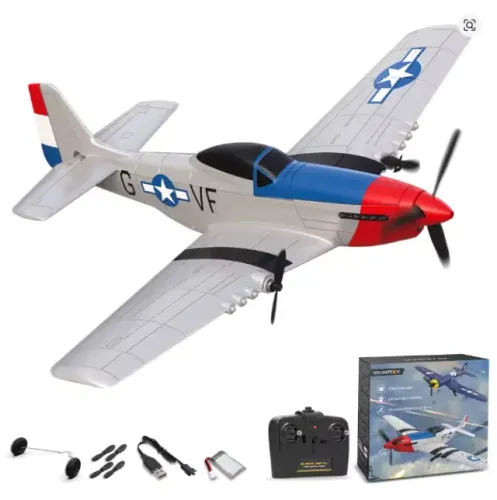 aeromodelo P51 Mustang 3ch marca Volantex