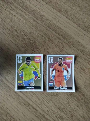 Figurinhas da copa extras