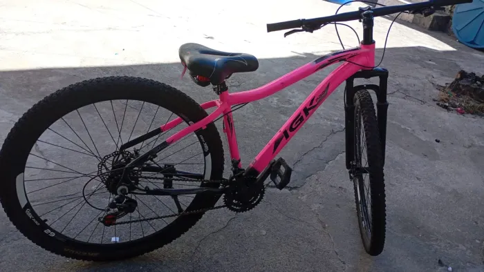 Bicicleta Rosa