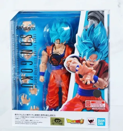 Figura de ação S.H.Figuarts Son Goku Blue Power Transcending Limits