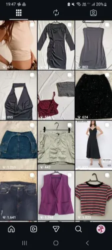 roupas feminino brechó da isa: variedade de calça, short, blusas, vestido, p, m g, gg