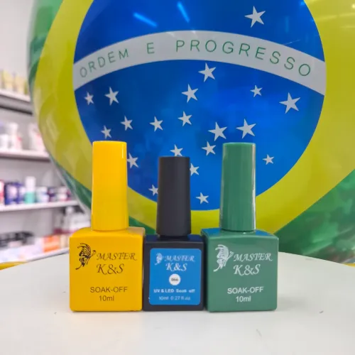 ESMALTES EM GEL CORES DO BRASIL 