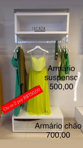 Gaveteiro + armário arara (vários disponíveis)