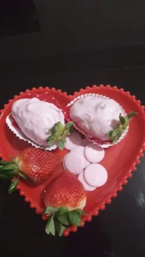 Morango cravejado 