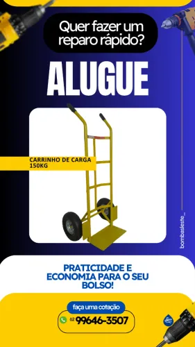 CARRINHO DE CARGA 150KG