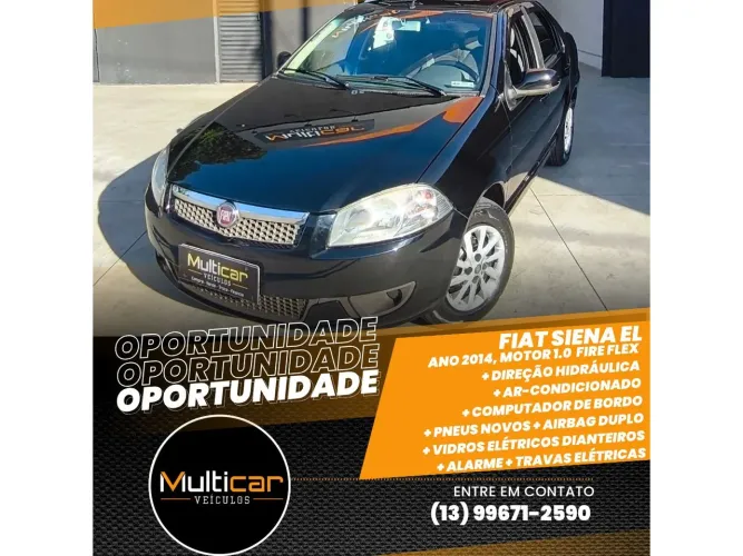 Fiat Siena EL 1.0 MPI Fire Flex 8V 4P 2014