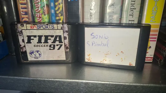Lote 2 jogos Sega Genesis Alternativos