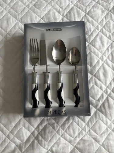 Faqueiro inox 24 peças