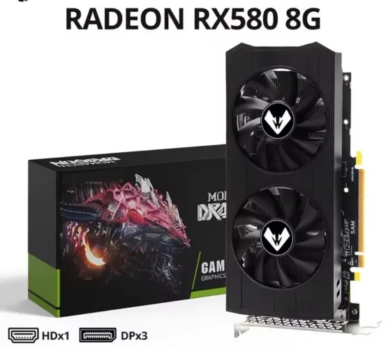 Placa de vídeo RX 580 top!!