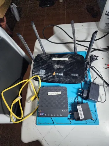 Roteador TP-Link 5G Dual Band AC1300 + ONU Funcionando perfeitamente