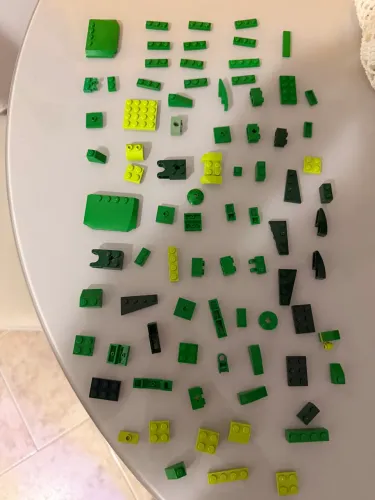 Peças - Lego - Original - Verdes