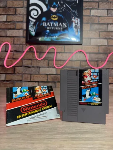 Super Mário Bros Duck Hunt Nintendinho Original