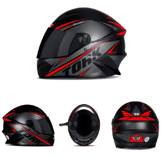 Capacete R8 vermelho