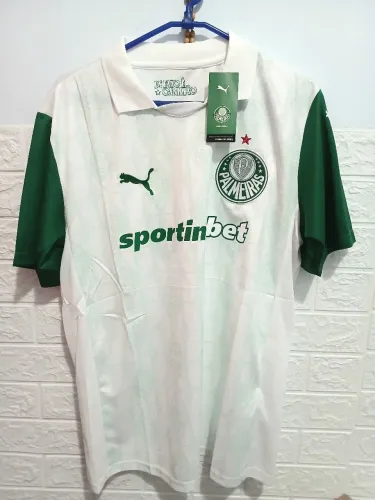 Camisa palmeiras branca 25/26 modelo torcedor