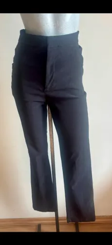 calça city preta cintura com elástico 40