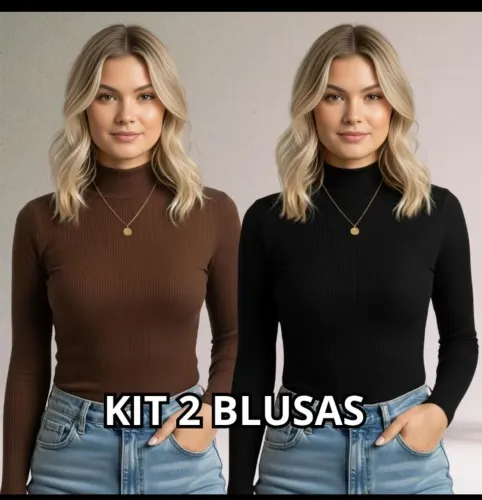 Duas blusas novas (nunca usadas)