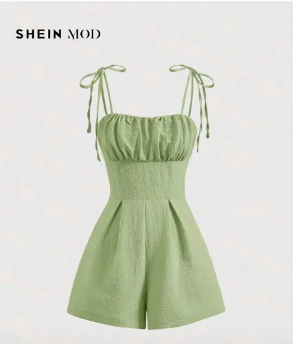 Macacão feminino verde