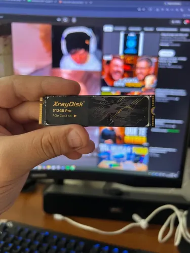 SSD NVME 512gb xpg XrayDisk black 3.0