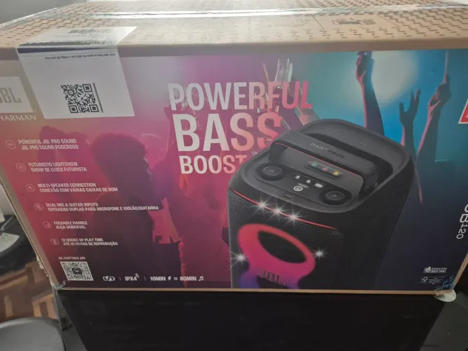 JBL PARTY BOX 120 NOVA NA CAIXA