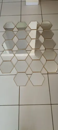 Vendo Espelhos decorativos dourados