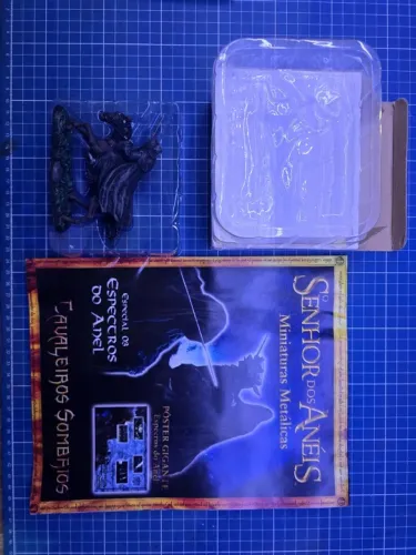 Senhor dos Aneis Nazgul Montado Miniatura Especial 3 Eaglemoss
