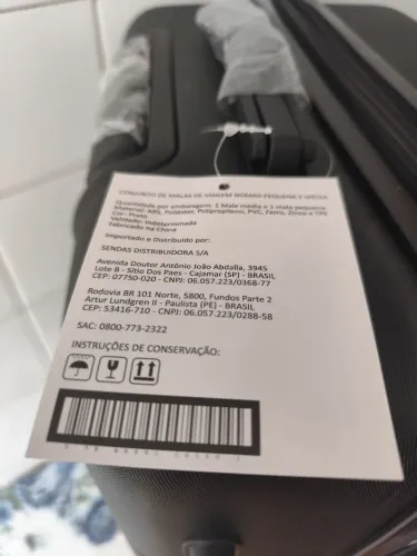 MALA MÉDIA de viagem preta