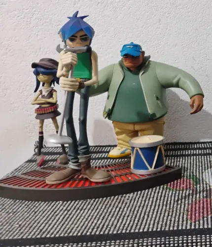 Bonecos Banda Gorillaz 