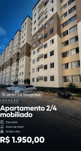 Apartamento 2/4 jardim das margaridas