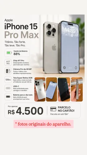 iPhone 15 pro Max