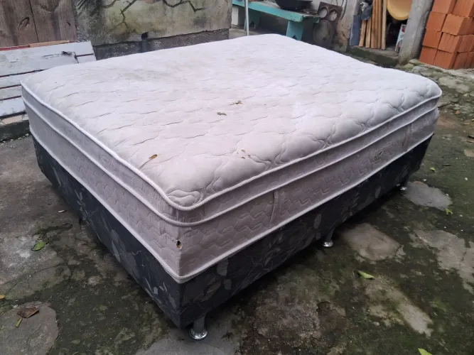 CAMA BOX CASAL CONJUGADA COMPLETA ENTREGA INCLUÍDA 