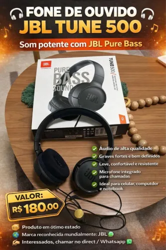 Fone JBL Tune 500