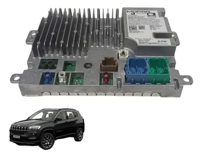 Modulo Multimídia Rádio Compass 2022 À 2024 Prateado