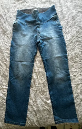 Calça jeans gestante