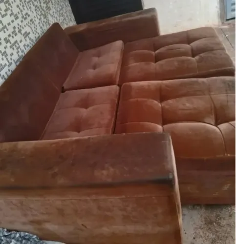Sofa 2 lugar retrátil e vira cama também