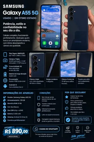 Samsung a55