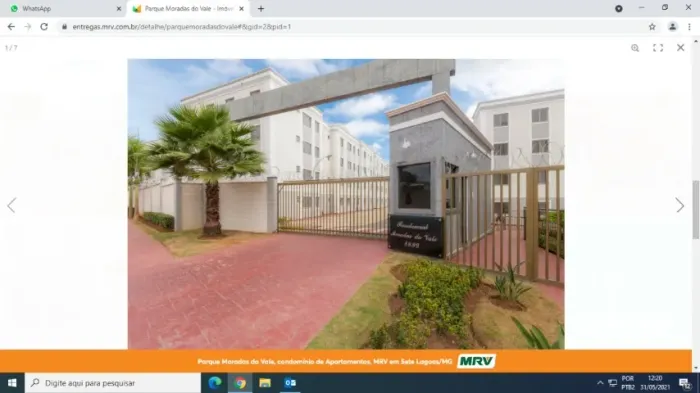 Apartamento 02 quartos Residencial Moradas do Vale