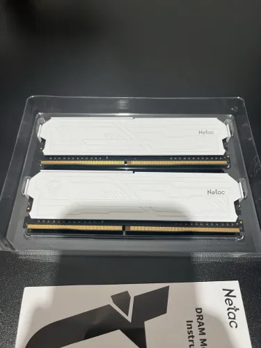 Memória ram 16gb ddr4 3200mhz (2x8gb) ddr4 CL16 netac
