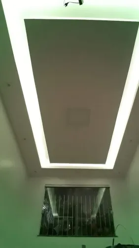 Forro de gesso decorado