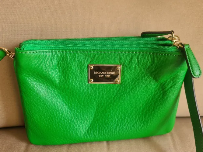 Bolsa Transversal Verde Michael Kors - original