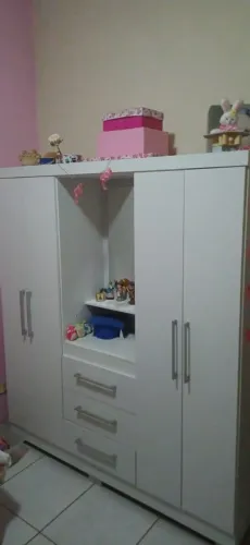 Kit 2 Guarda-Roupas - Casal + Solteiro - Sete Lagoas