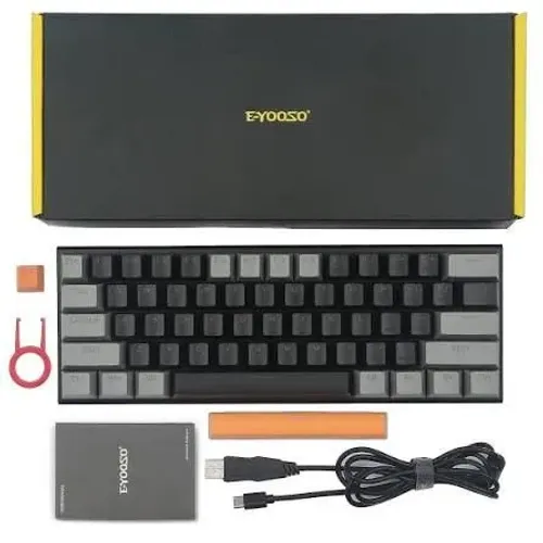 Teclado mecânico EYOOSO z11 switch red