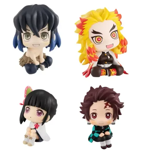 Mini Boneco Kimetsu no Yaiba Demon Slayer Tanjiro Inosuke Rengoku 