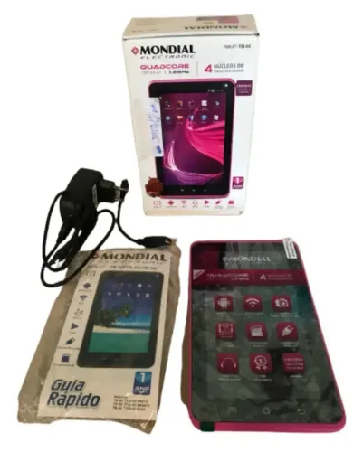 Tablet Mondial 7 Quadcore 1.2ghz 8gb Wi-fi Rosa (mostruário Leia)
