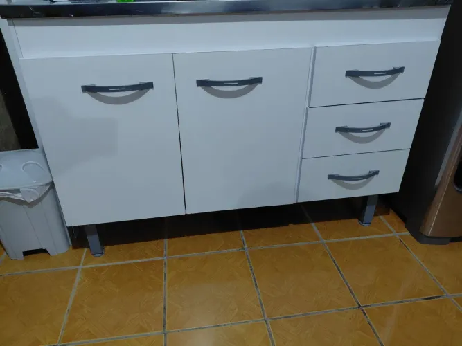 Balcão de pia sem tampo